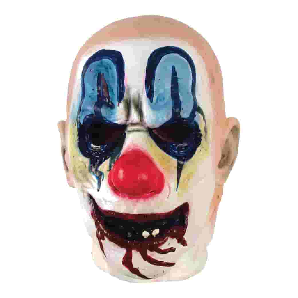 Máscara de látex de payaso